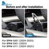 For BMW 1 5 Series G60 F70 2024-2026 X3 G45 2025 X1 U11 -2026 ABS Steering Wheel Shift Paddle Shifter Interior Trim Sticker
