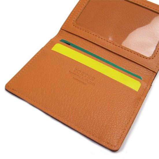 Porter Двойной чехол для проездного 129-03739 (Черный x Оранжевый)