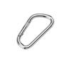 MM Mizumoto Machinery Works SUS304 Stainless Steel Carabiner D Type (No Ring) KD-10A