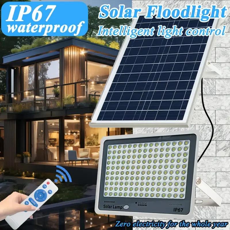 Large Pro 600LED Solar Lamp Outdoor Garden Decoration Solar Led Light Waterproof Sunlight Powered Spotlight with Motion Sensor