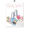 Fashion Nail Polish Manicure Pedicure Posters And Print Beauty Salon Wall Art Canvas Painting Spa Decor Pictures For Living Room