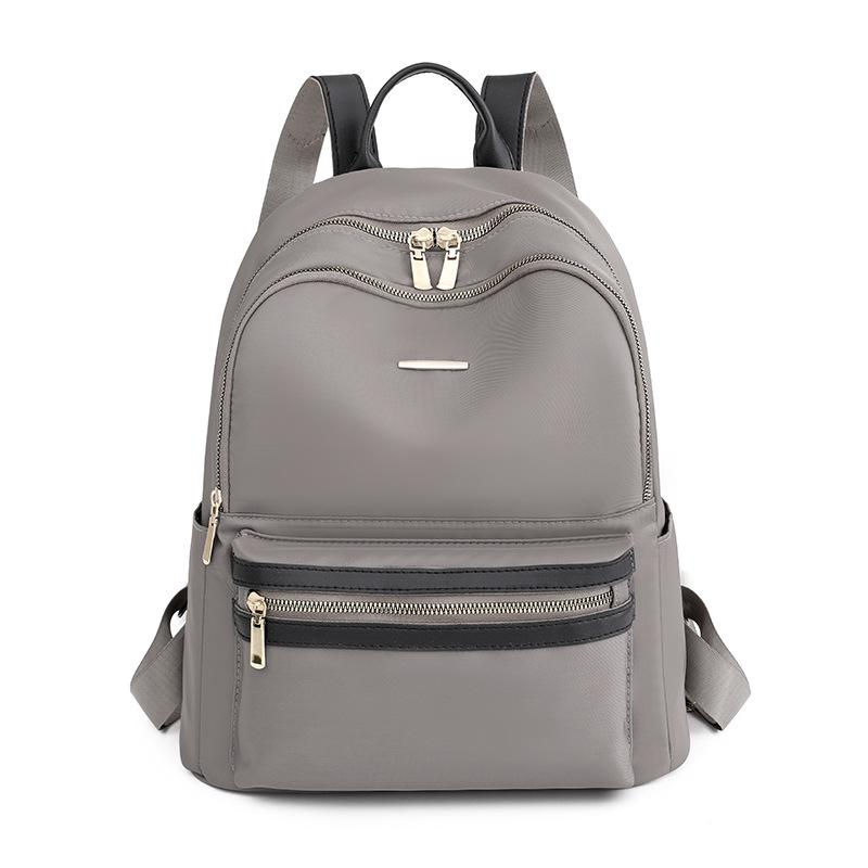 Backpack Women's New Style Simple and Fashionable Large Capacity Student Outdoor Leisure Anti-theft Backpack Mother Bag
