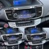 Отделка салона из углеродного волокна для Honda Accord 2013-16: Наклейка на вентиляционное отверстие центральной консоли