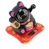 3,5-дюймовый Lucky Fortune Cat на солнечных батареях, машущая счастливая кошка, украшение для рабочего стола, вход в дом