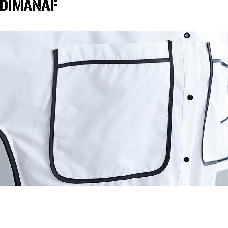 Dimanaf Женская блузка больших размеров, рубашки, летние офисные женские топы, туника большого размера, хлопковая свободная повседневная женская одежда, новинка 2021 года