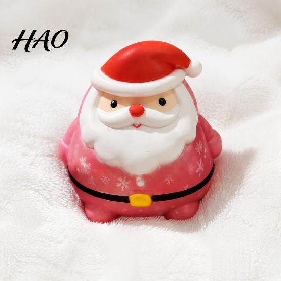 Anxiety Relief Gadget Santa Claus Stress Toy, Christmas Squeeze Sensory Party Favors Soft Slow Rebound Fidget Toy for