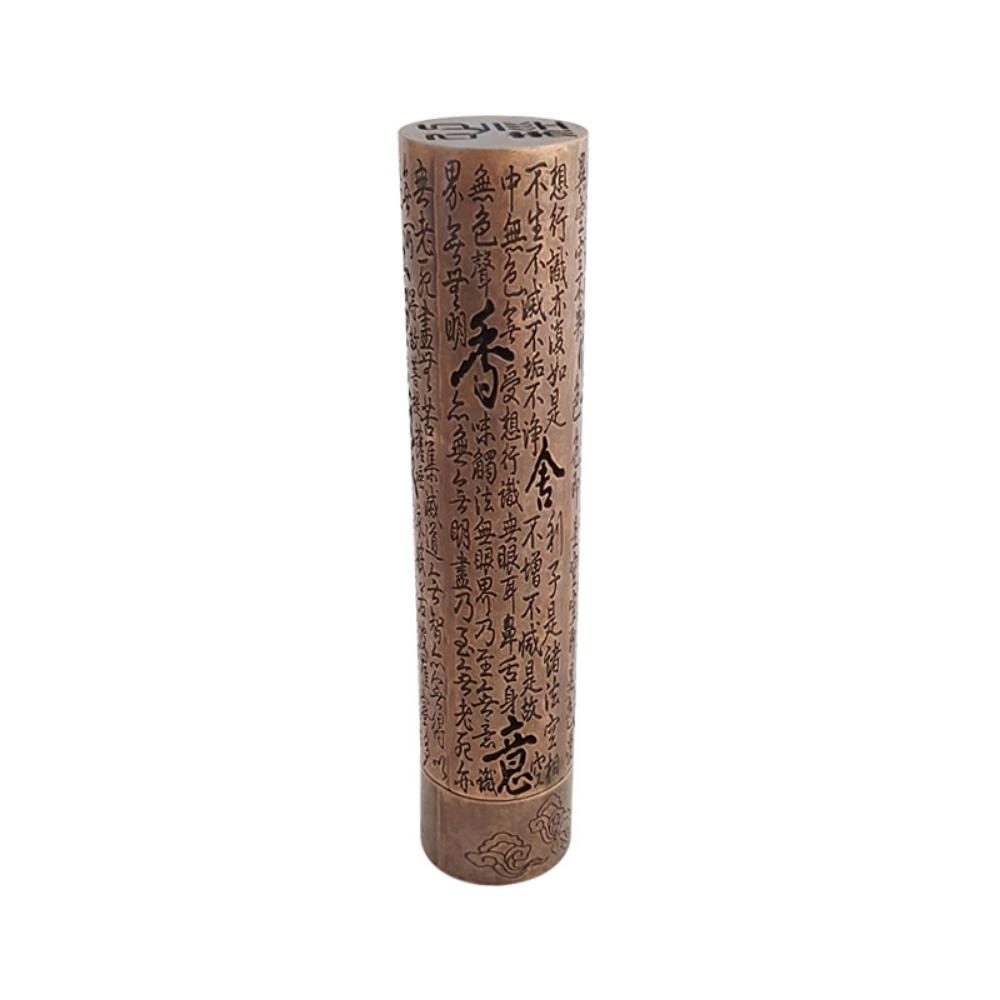 Easy to Use Cylindrical Incense Holder Exquisite Hollow Incense Holder  Office
