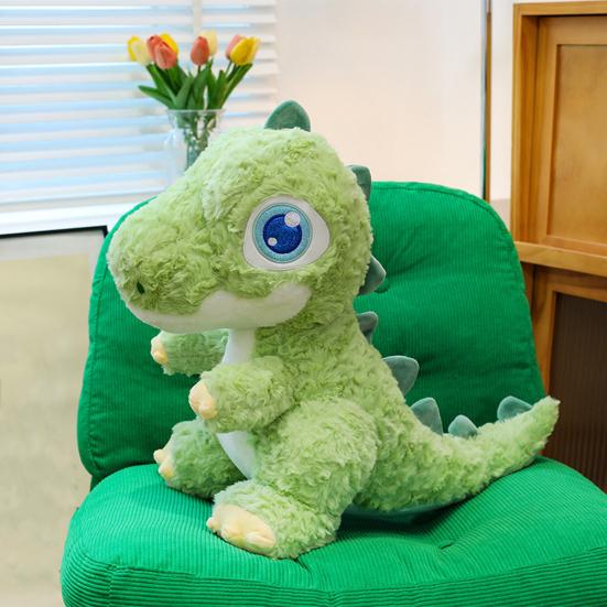 Милая плюшевая кукла динозавр, мягкая набивная подушка-игрушка для мальчиков, детей, обнимашка дино для декора спальни и подарка на день рождения