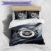 Brentford Football Printed 3 Pieces Bedding Set, Comfortable Skin Friendly Bedroom Duvet Cover Set