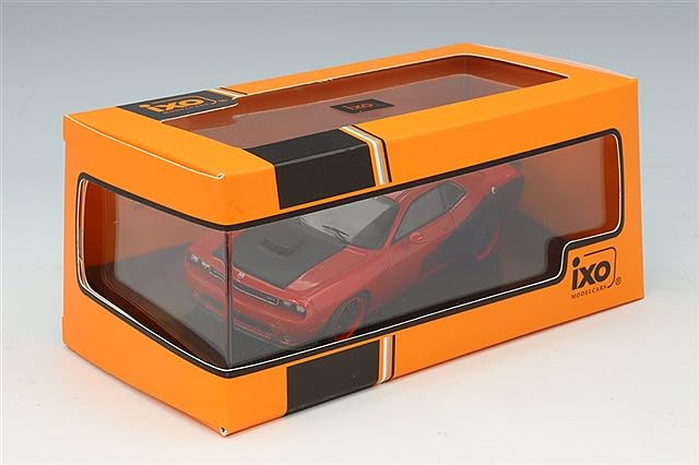 IXO Dodge Challenger SRTS 2009 1/43 Red/Black