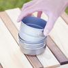Belmont Titanium Trail Cup 280 Fold Hand Outdoor Cup (БМ424) Выбрать запас серебра