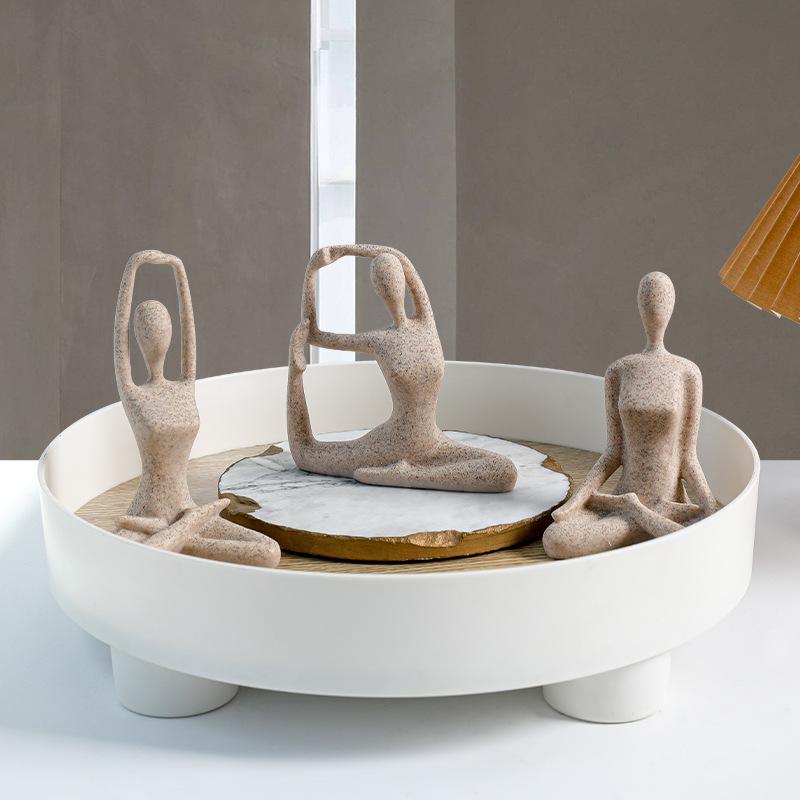 Элегантный набор для трио танца йоги - Декор для спальни и гостиной