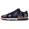 Neckface X Dunk Low Pro SB Unisex Sneakers Black White Multi-Color DQ4488-001