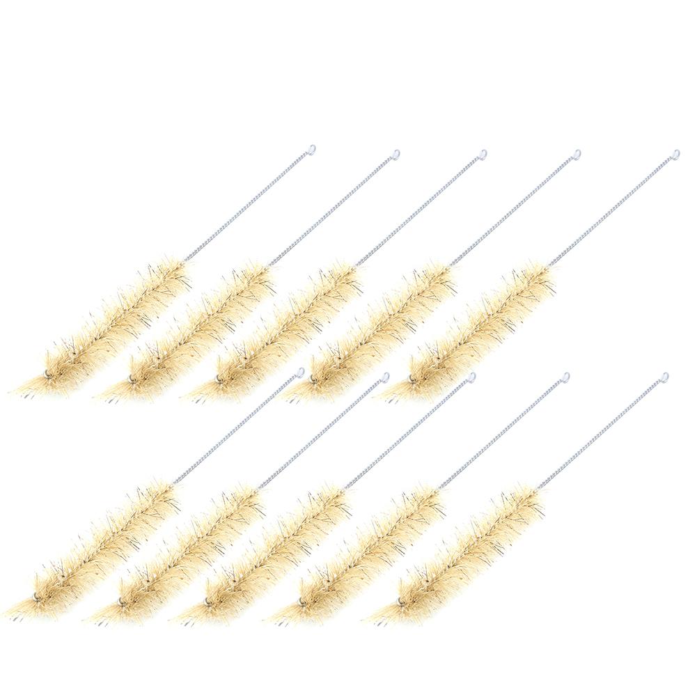 10 шт. Щетки для чистки стеклянных пробирок, щетинные инструменты для чистки бутылок