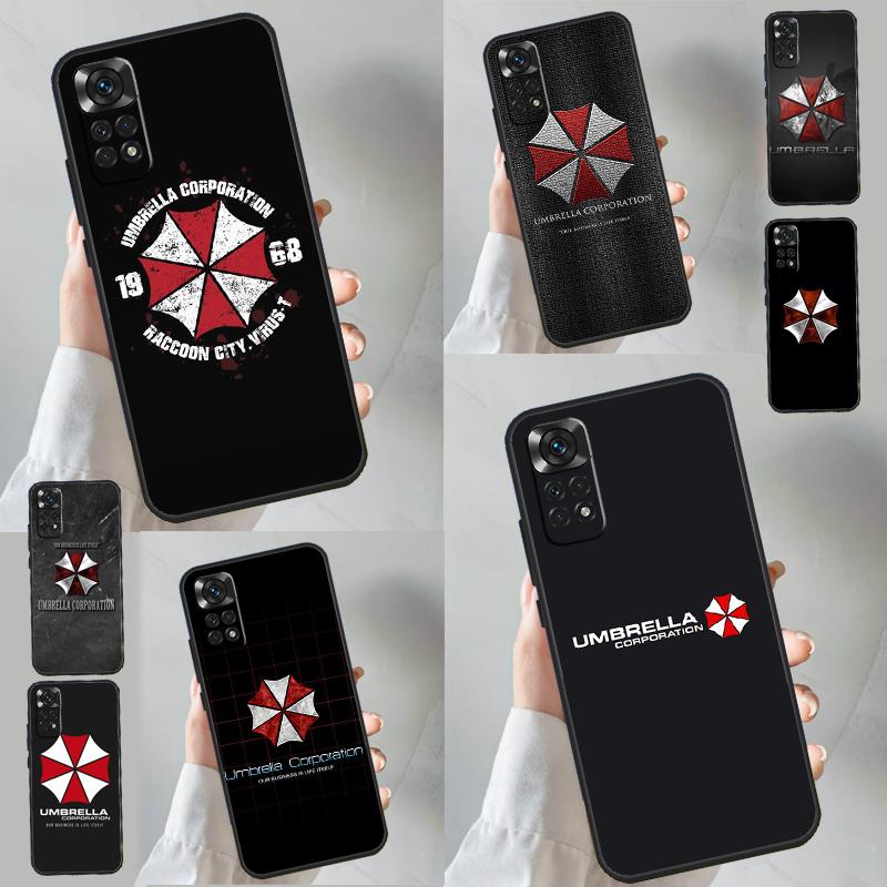 Чехол Umbrella Corporation для Xiaomi Redmi Note 13 11 10 9 8 12 Pro Plus 12S 11S 10S 9S 10A 9C 10C 12C 13C Funda