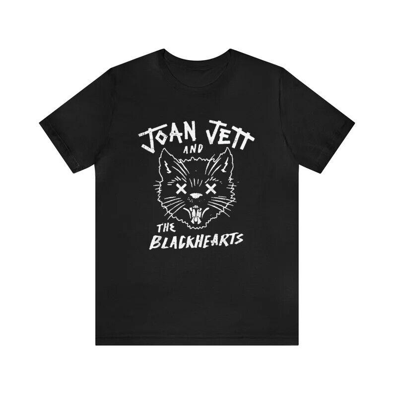 Новая футболка Joan Jett And The Blackhearts Bad Reputation, унисекс, черная футболка унисекс