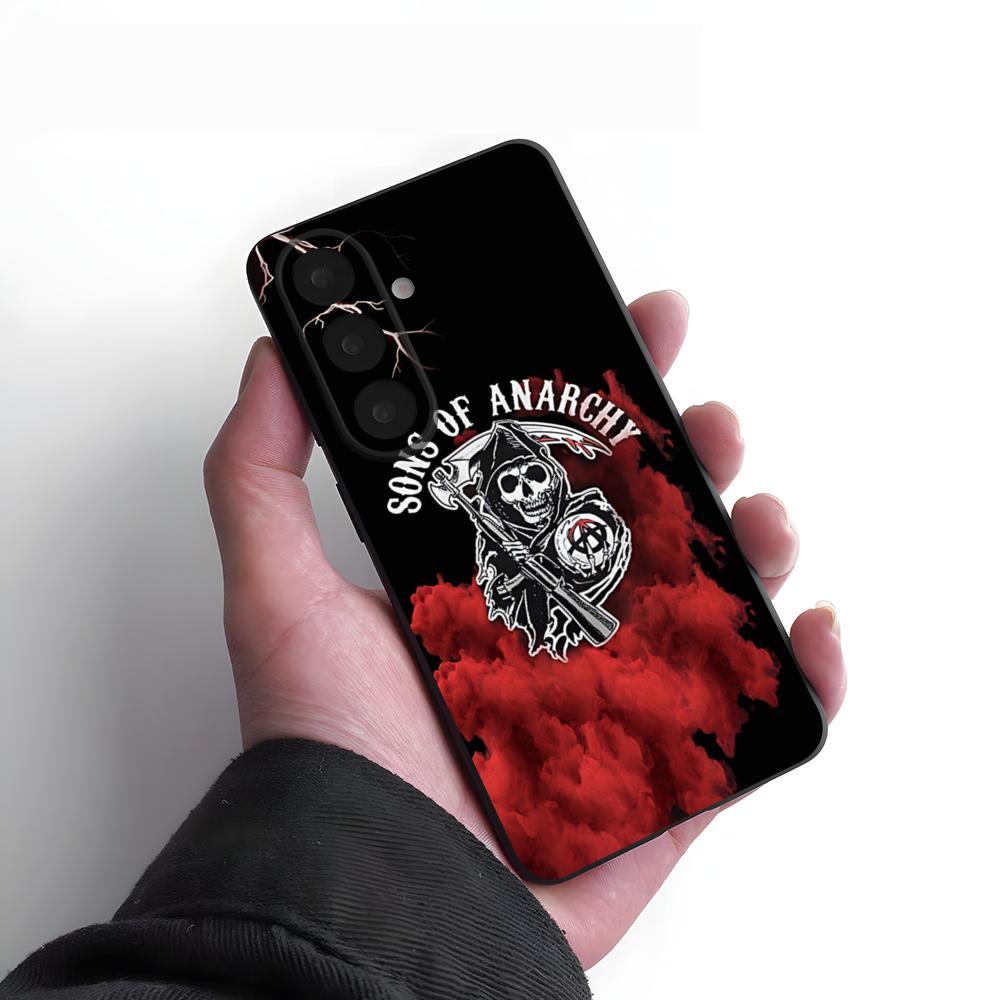 Чехол для телефона S-Sons Of Anarchy TV для Samsung S26 S25 Plus S20 S20 Plus S22 Ultra S23 FE S21 Plus S21 Ultra Мягкий чехол