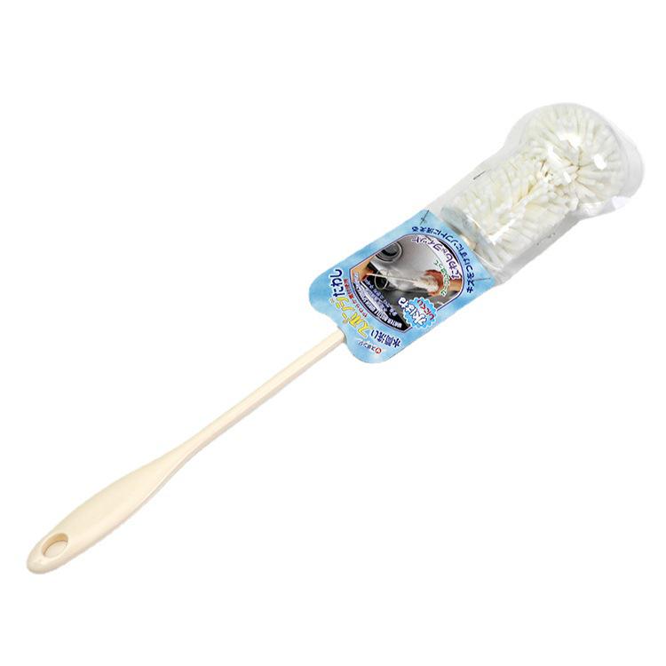 Японская нано-губчатая щетка для бутылок KOMEKI - удлиненная ручка для глубокой очистки чайников