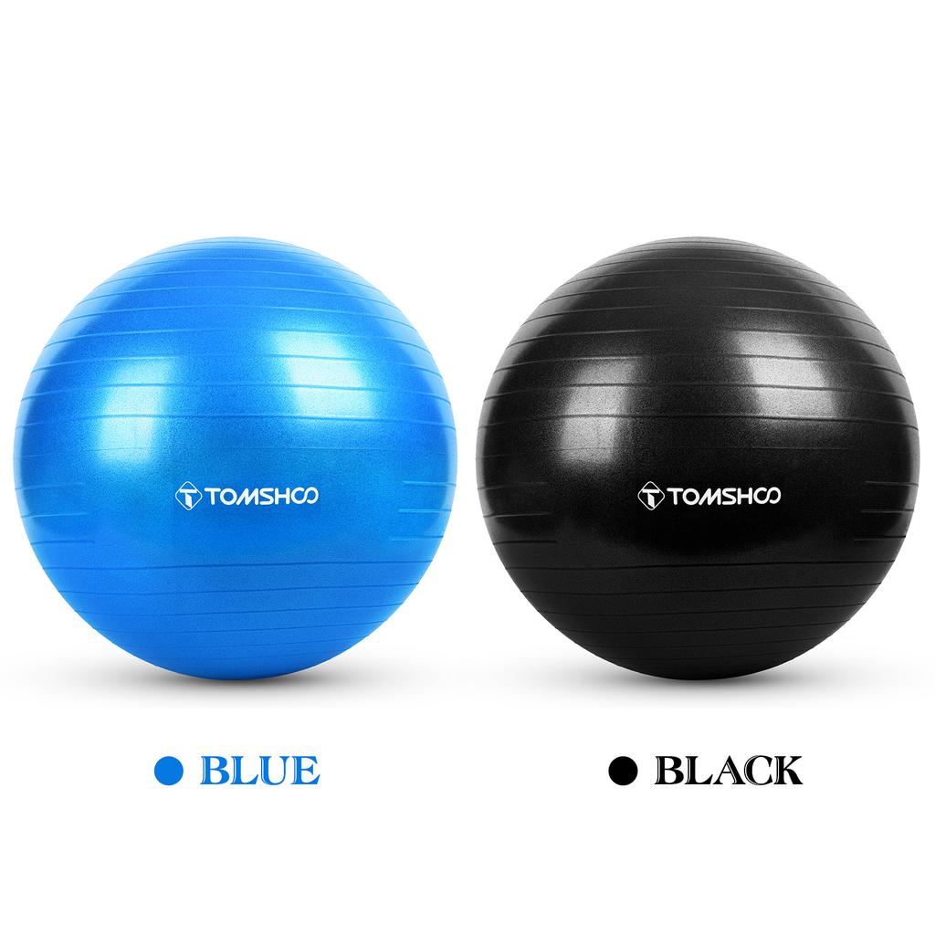 Утолщенный мяч для йоги 45 см/55 см/65 см/75 см с ножным насосом для стабилизации баланса Пилатеса Физический