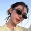 Vintage Cat Eye Sunglasses Woman Retro Shades Black Sun Glasses Female Fashion Small Frame Mirror Square