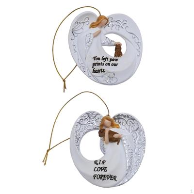 Каменная надгробная плита Потеря собаки Подарок Надгробие Смола Погодоустойчивая Декорация Памятник Надгробие