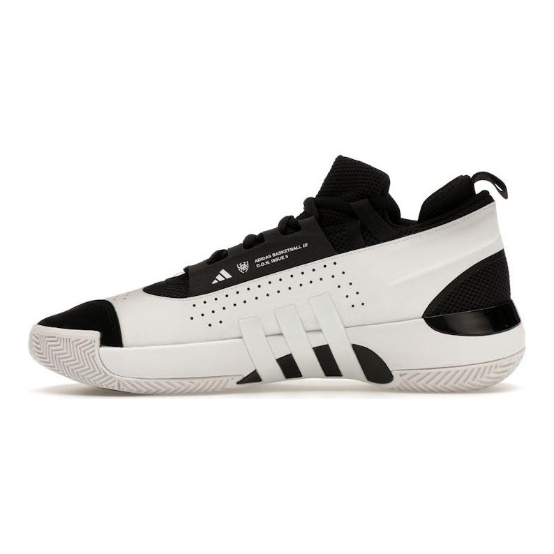 adidas ДОН. Выпуск №5 Мужские кроссовки Stormtrooper White Cloud-White Core-Black IE8333