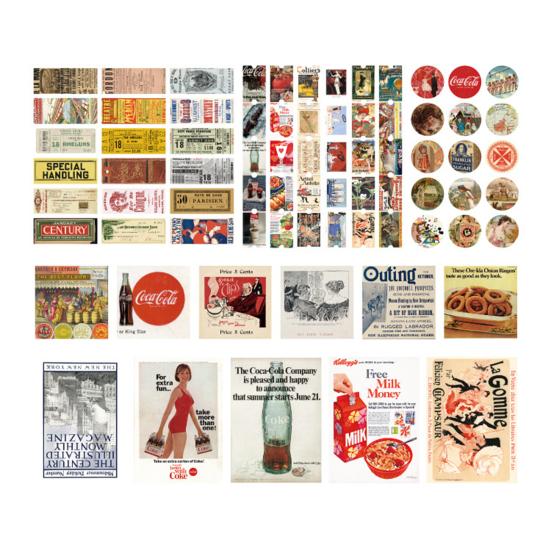 166 шт./компл. художественная наклейка мягкая на ощупь съемная DIY привлекательный журнал-планировщик декоративное украшение для багажа