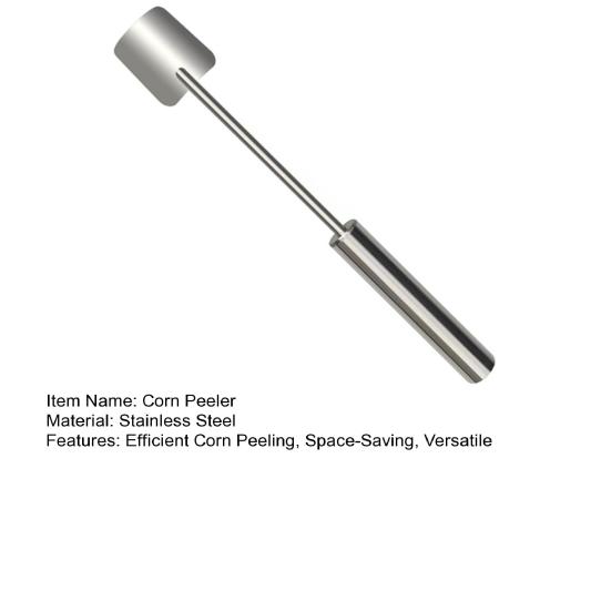 Стриппер для кукурузных початков из нержавеющей стали, инструмент для быстрой очистки кукурузы для кухни, изогнутое лезвие, очиститель кукурузы, удалитель зерен, резак, идеальный подарок