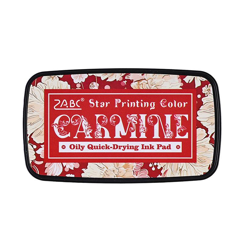 Красочная многоцветная штемпельная подушечка для штампов для планировщика, для скрапбукинга, студенческие принадлежности, самонаборная штемпельная подушечка, школьные аксессуары, канцелярские товары