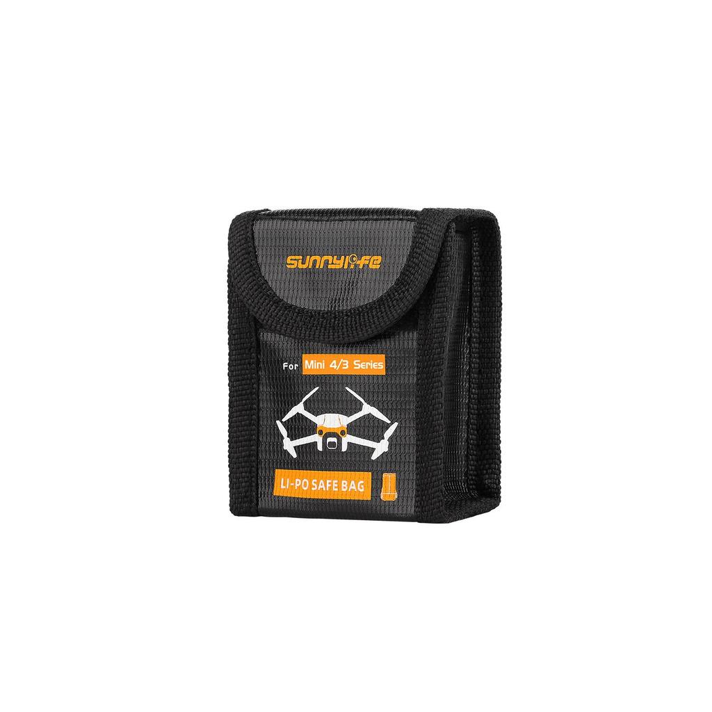 Sunnylife Мини-безопасный пакет для литиевых батарей 4/3 Pro и Mini 3, взрывозащищенный и огнестойкий