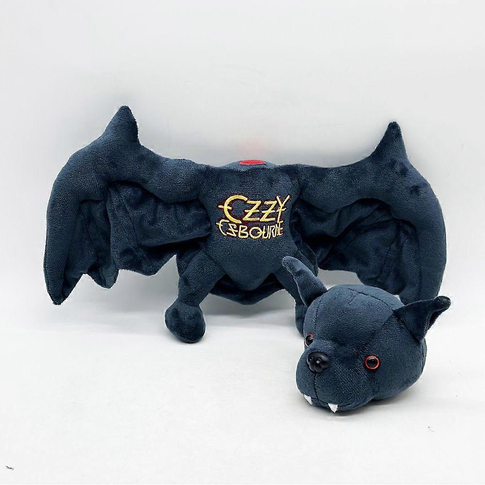 Ozzy Osbourne Bat Plush Ozzy Bat Plushie Soft Stuffed Pillow Doll Decor Toy Fans Memento Gift