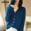 Women Cardigans Autumn Winter Single Breasted Knitwears Long Sleeve V-neck Knit Cardigan Korean Fashion Spring Casual Sweater