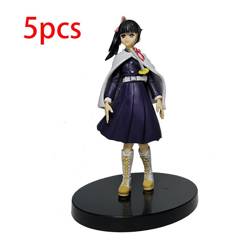 Аниме Demon Slayer Kimetsu no Yaiba фигурка Камадо Танджиро фигурка Agatsuma Zenitsu Nezuko Warrior ПВХ модель игрушки