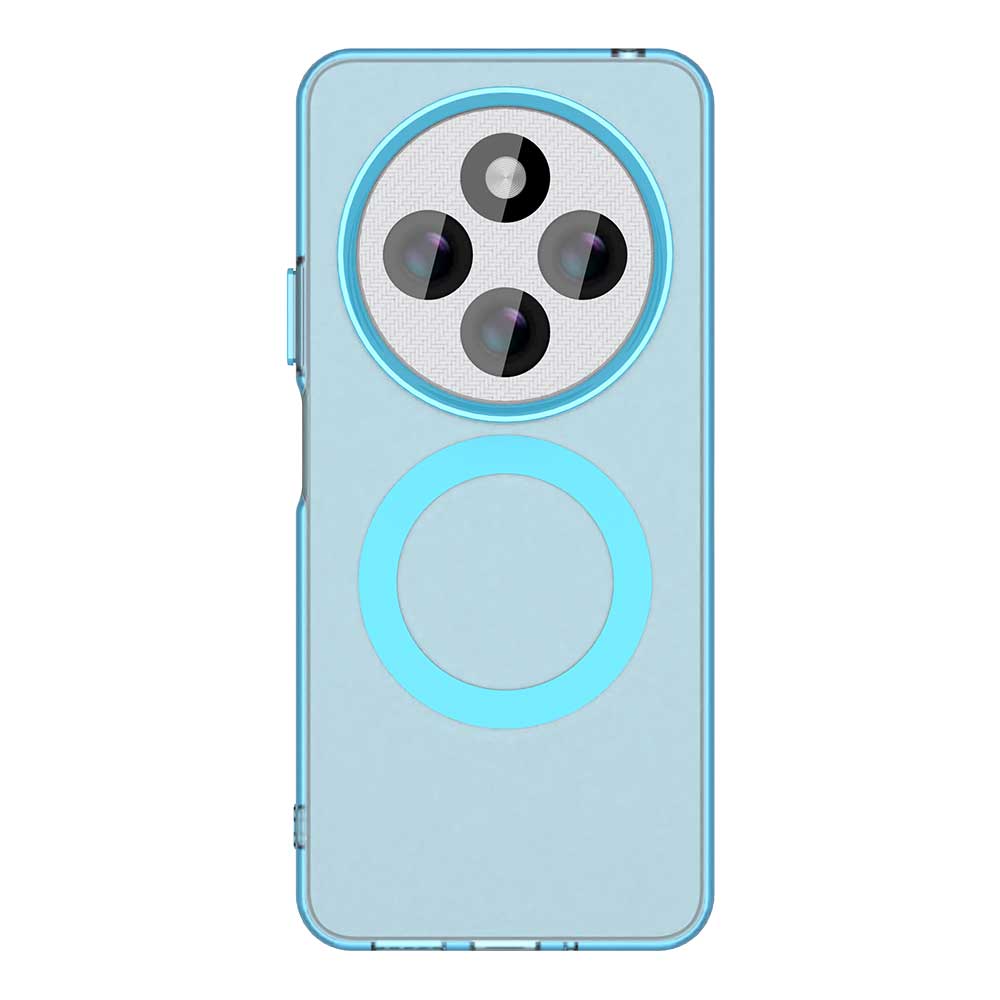 Матовый чехол Magsafe для телефона Xiaomi Redmi 14C Магнитная беспроводная зарядка для Xiaomi Redmi 14R Противоударная задняя крышка