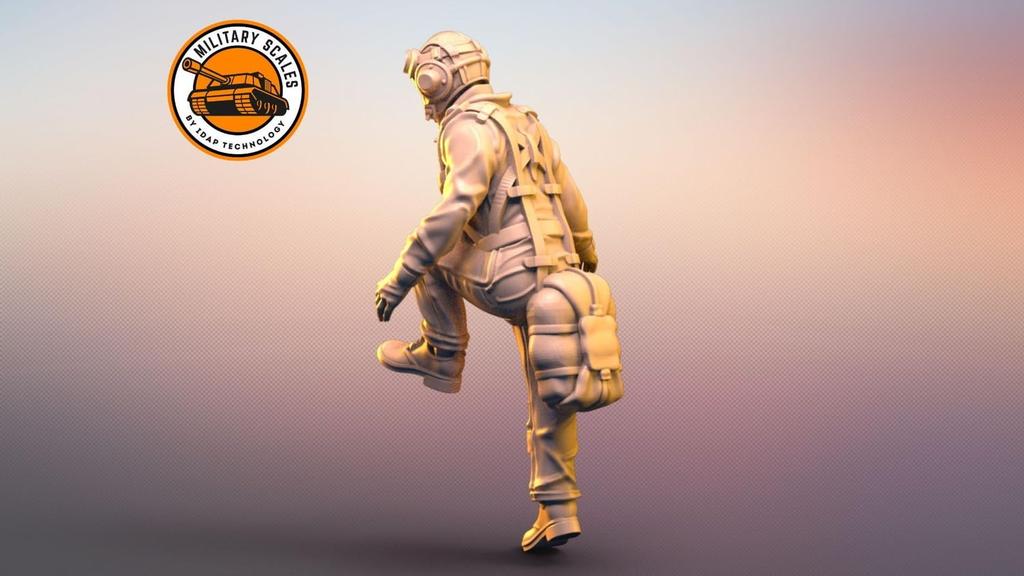 IDAP Technology US Navy Pilot Set 3D Printer Kit PD48428 1/48 № 2 (2 фигурки)