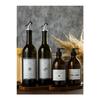 6 Pieces Oil Soap Dispenser With Wooden Stand 2 Pieces 750 Ml Glass Oil Dispenser 2 Pieces 500 Ml Glass Soap Dispenser