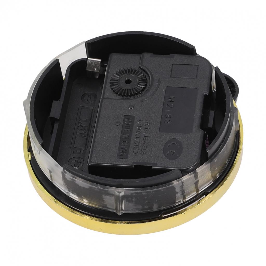 Обновите свои часы. Вставка из кварцевых часов 80 мм с черными арабскими цифрами.