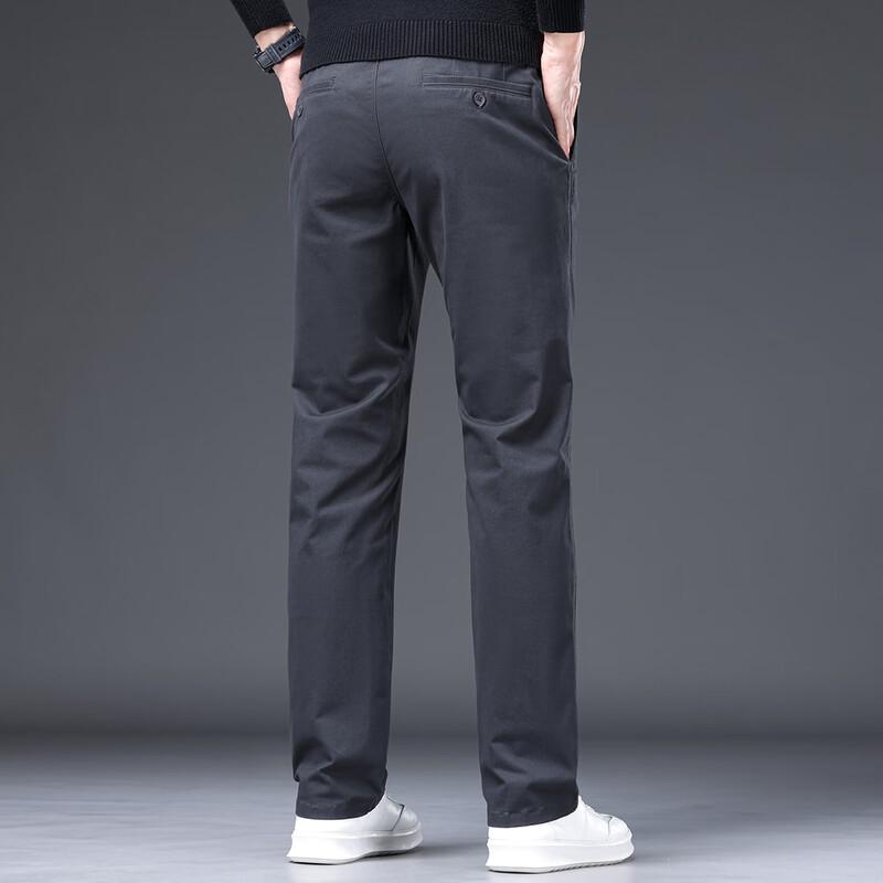 Jeep Мужские брюки прямого кроя в стиле business casual