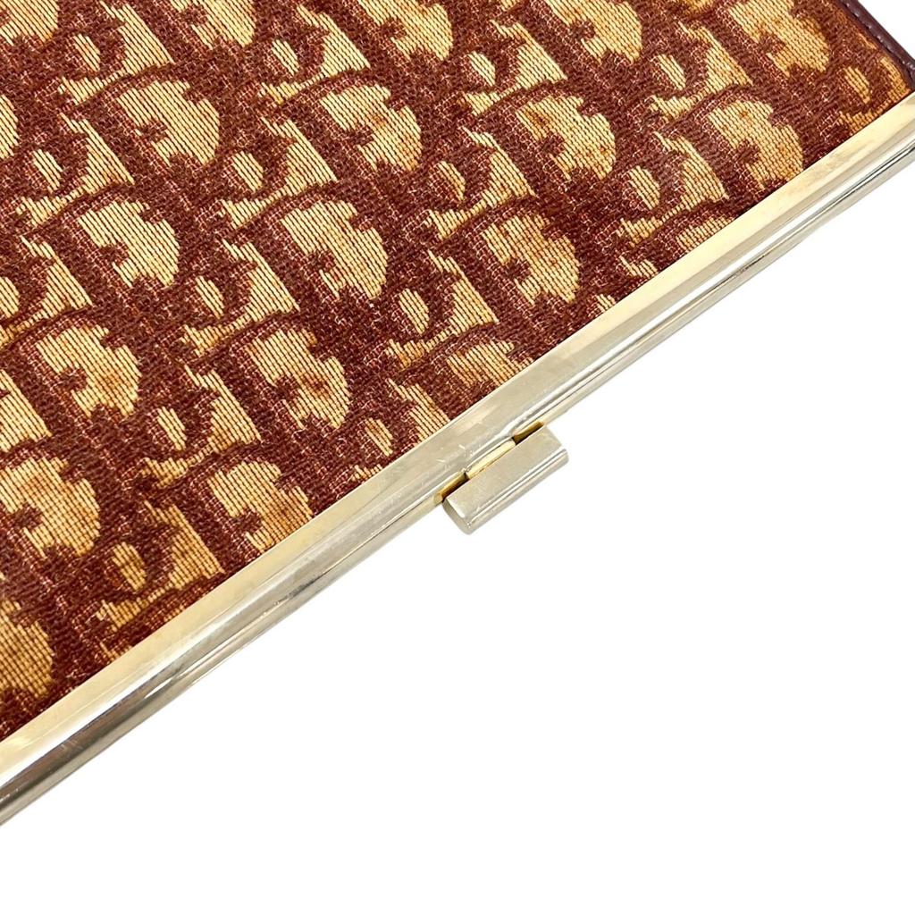 Dior Old dior Clutch bag Brown Women Trotter Pattern used
