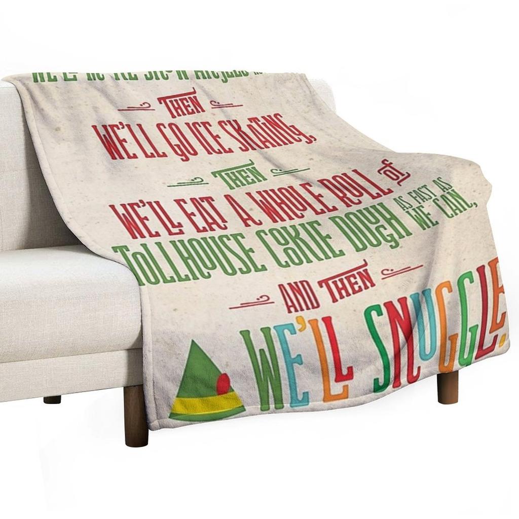 Buddy the ElfAnd then. Throw Blanket manga Hairys Polar Plaid Blankets
