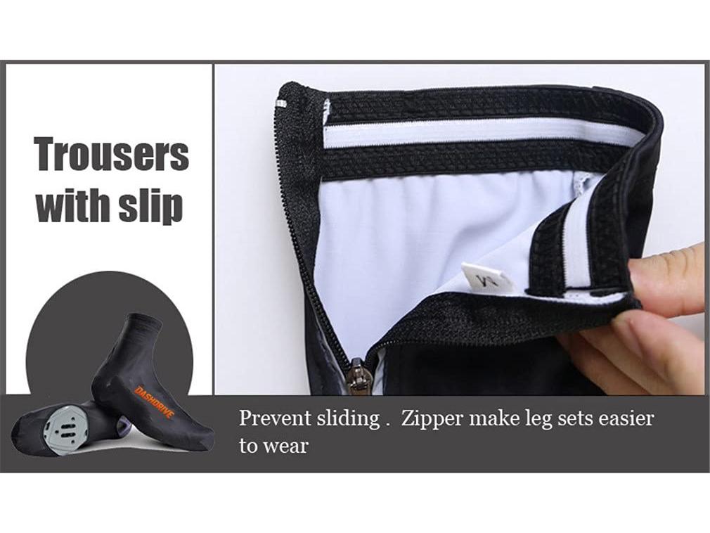 Зимние чехлы на велотуфли с флисовой подкладкой для контактных туфель - В наличии