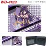 Date a Live Anime Cartoon Tokisaki Kurumi Wallet Short Card Holder Purse