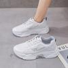 Women's Shoes 2024 Autumn PU Mesh Breathable Sports Shoes Women's Comfortable Running Shoes Vulcanized Shoes