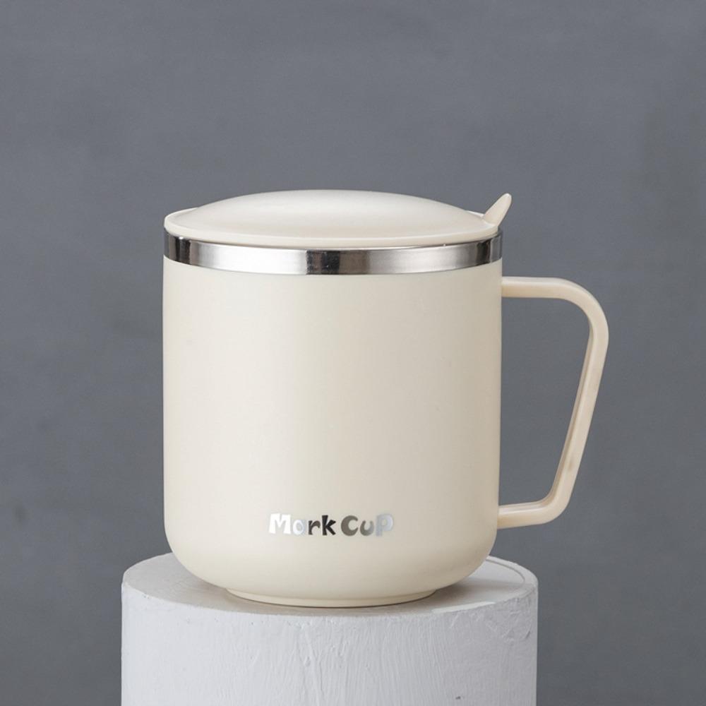 Stainless Steel Insulated Water Cups Double Wall Vacuum Flask Portable Milk Coffee Cup Home