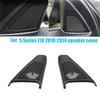 AASS-Car Door Panel Audio Horn Cover Tweeter Speaker Loudspeaker Cover Trim For-BMW 5 Series 520 523 F10 2010-2014