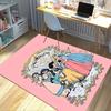 1pc, Disney Princesses Home Decor Rug - Office Carpet - Chair Mat - Outdoor Rug Gift for Room, Bedroom, Playroom, Living Room, PresentP049