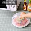 Микроволновая печь Защита 2 шт. Крышка для микроволновой печи 23*5,5 см Цельсий 9,1*2,2 дюйма Большая крышка для тарелки для микроволновой печи для еды Колпак для микроволновой печи с паром