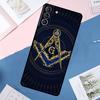 Логотип Символ Масонства Чехол Для Samsung Galaxy S25 Ultra S24 S23 S22 S21 Ultra S9 S10 Plus S23 FE S25 FE Задняя Крышка