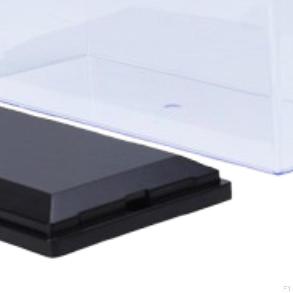 Акриловый витринный шкаф для моделей транспортных средств 1/32 с базовым органайзером, пылезащитная витрина