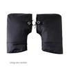 Motorcycle Handlebar Gloves Windproof Rainproof Motorcycle Mittens Grip Handlebar Muff Black
